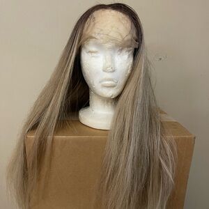 Long Blonde Lace Front Wig